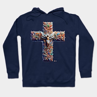 Cross of Angels and Faith by focusln Hoodie